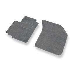 Tapis de Sol Velours adapté pour Fiat Sedici Crossover (2005-2014) - Premium tapis de voiture - gris