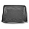 Tapis de coffre adapté pour Skoda Rapid Ambition, Elegance Spaceback (10.2013-03.2019) - bac de coffre - protection de coffre voiture - coffre supérieur (avec plancher multi-fonctions)