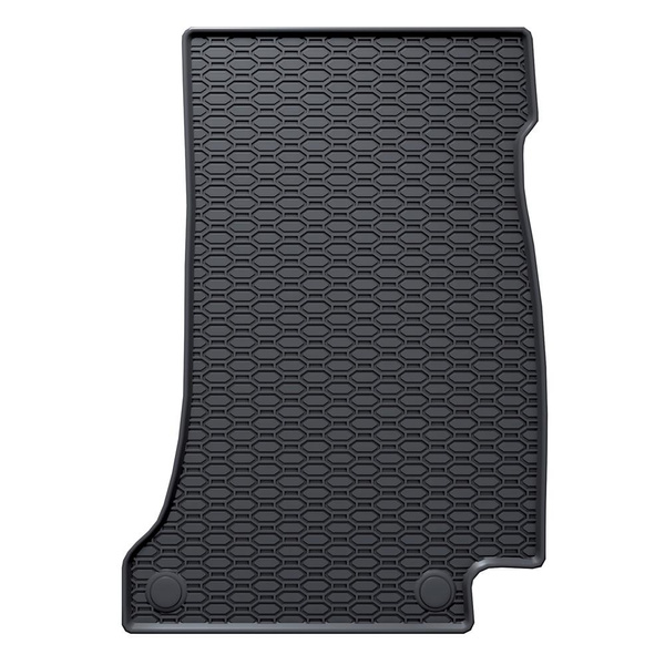 Tapis de sol en caoutchouc adapté pour Mercedes-Benz CLS C257 Coupé (2018-2023) - tapis de voiture - noir - 4 pcs.
