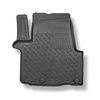 Kit tapis de coffre et tapis de voiture TPE PREMIUM pour: Fiat Talento L1 Van (2016-....) - version pour le transport de passagers (break / tour); derriere 3e rangée de sieges; version courte (short); sièges non coulissants, montés sur crochets