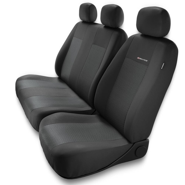 Housses de siège adaptées pour Volkswagen LT I, II (1975-2006) - housse siege voiture universelles - couverture siege - BE-3