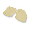 Tapis de Sol Velours adapté pour Ford S-Max I (2006-2015) - Premium tapis de voiture - beige