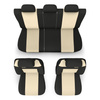 Housses de siège adaptées pour Audi A4 B5, B6, B7, B8, B9 (1995-2024) - housse siege voiture universelles - couverture siege - RSL-BE