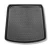 Tapis de coffre adapté pour Opel Astra J Berline (09.2012-08.2018) - bac de coffre - protection de coffre voiture - avec roue de secours à usage temporaire