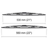 Balais d'essuie-glace de pare-brise adaptés pour Audi A6 S6 C4, C5 Avant, Berline (06.1994-01.2005) - balais standard