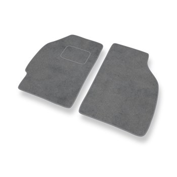 Tapis de Sol Velours adapté pour Fiat Punto II (1999-2011) - Premium tapis de voiture - gris