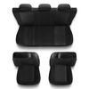 Housses de siège adaptées pour Peugeot 208 I, II (2012-....) - housse siege voiture universelles - couverture siege - MD-5