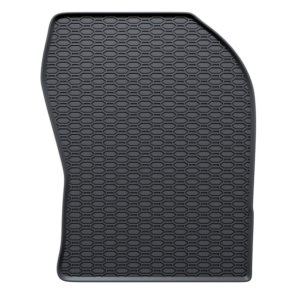 Tapis de sol en caoutchouc adapté pour Toyota Corolla XII Break, Berline (2019-....) - tapis de voiture - noir - 4 pcs.