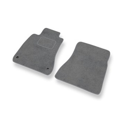 Tapis de Sol Velours adapté pour Lexus IS II XE20 Berline (2005-2012) - Premium tapis de voiture - gris