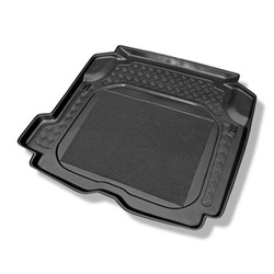 Tapis de coffre adapté pour Volvo S60 I Berline (11.2000-2010) - bac de coffre - protection de coffre voiture - sans navigation è gauche