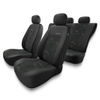 Housses de siège adaptées pour Fiat Linea (2007-2015) - housse siege voiture universelles - couverture siege - UNE-GR