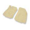 Tapis de Sol Velours adapté pour Chevrolet Trax Crossover (2012-2017) - Premium tapis de voiture - beige