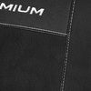 Housses de siège sur mesure adaptées pour Ford Transit Custom Van (2012-2023) seulement les sièges avant - housse siege voiture - couverture siege - noir