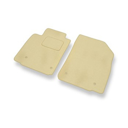 Tapis de Sol Velours adapté pour Lexus LS IV XF40 Berline (2006-2010) - Premium tapis de voiture - beige