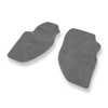 Tapis de Sol Velours adapté pour Alfa Romeo 166 I Berline (1998-2003) - Premium tapis de voiture - gris