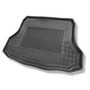 Tapis de coffre adapté pour Nissan X-Trail III T32 SUV (08.2014-08.2017) - bac de coffre - protection de coffre voiture - 5 places; coffre supérieur (sur le plancher amovible)