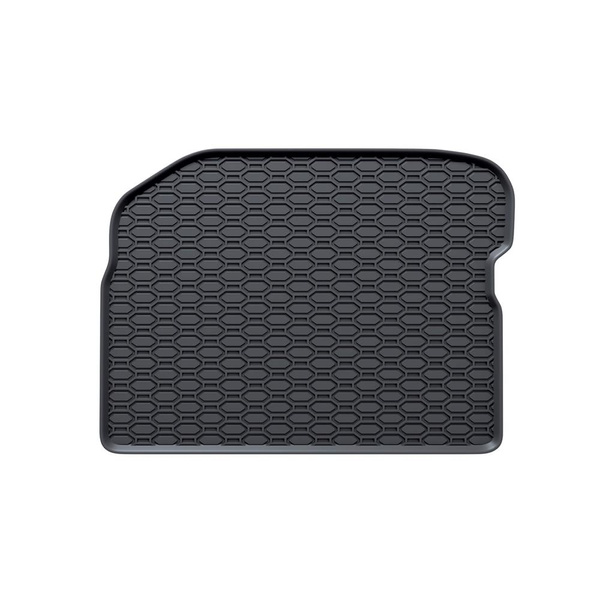 Tapis de sol en caoutchouc adapté pour Volkswagen Golf IV Hayon, Cabriolet, SW (1997-2006) - tapis de voiture - noir - 4 pcs.