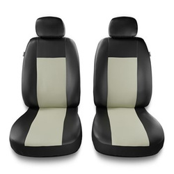 Housses de siège avant adaptées pour Audi A4 B5, B6, B7, B8, B9 (1995-2024) - housse siege voiture universelles - couverture siege conducteur - 2CM-BE