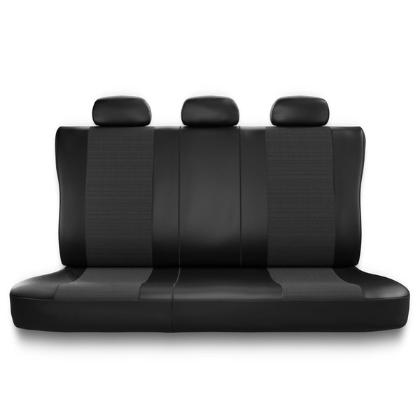 Housses de siège adaptées pour Fiat 500L (2012-2022) - housse siege voiture universelles - couverture siege - EXL-4