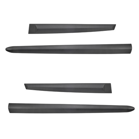 Plaques noires latérales de voiture Renault Captur II SUV (2019-....)