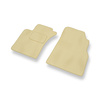 Tapis de Sol Velours adapté pour Mercedes-Benz Classe M W163 SUV (1997-2005) - Premium tapis de voiture - beige