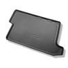 Tapis de coffre adapté pour Ford Transit Custom L2 Van (01.2013- 06.2023) - bac de coffre - protection de coffre voiture - derrière troisième rangée de sièges