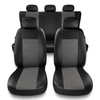 Housses de siège adaptées pour Audi A4 B5, B6, B7, B8, B9 (1995-2024) - housse siege voiture universelles - couverture siege - SU-G