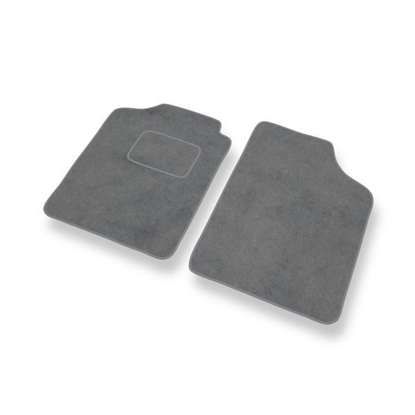 Tapis de Sol Velours adapté pour Subaru Justy III Hayon (2003-2007) - Premium tapis de voiture - gris