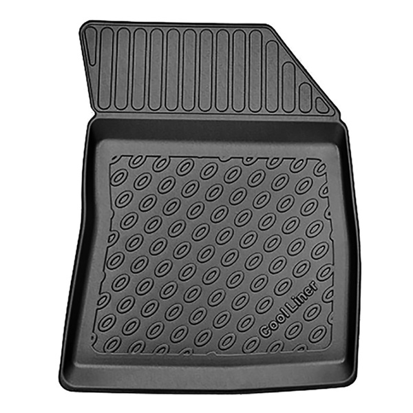 Tapis de sol en TPE adapté pour Renault Megane IV Hayon (01.2016-2024) - tapis de voiture - noir