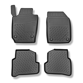 Tapis de sol en TPE adapté pour Skoda Fabia III NJ Break (01.2015-....) - tapis 