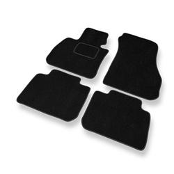 Tapis de Sol Velours adapté pour BMW 2 F45 Active Tourer (2015-2022) - Premium tapis de voiture - noir