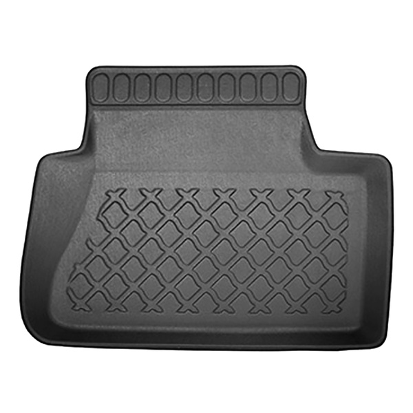Kit tapis de coffre et tapis de voiture TPE pour: Porsche Macan SUV (03.2014-06.2024) - aussi pour les modèles avec des rails de fixation