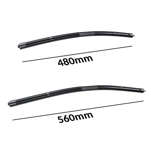 Balais d'essuie-glace de pare-brise adaptés pour Honda Accord VI Berline (10.1998-02.2003) - balais plat