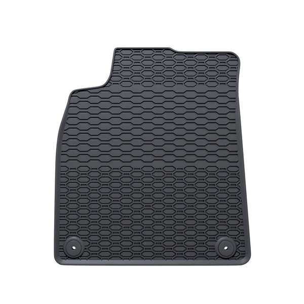 Tapis de sol en caoutchouc adapté pour Audi A7 4G Sportback (2010-2018) - tapis de voiture - noir - 4 pcs.
