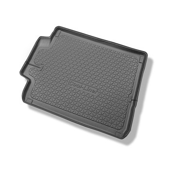 Tapis de coffre adapté pour Land Rover Discovery V SUV (03.2017-....) - bac de coffre - protection de coffre voiture - 5/7 places; 3e rangée abaissée