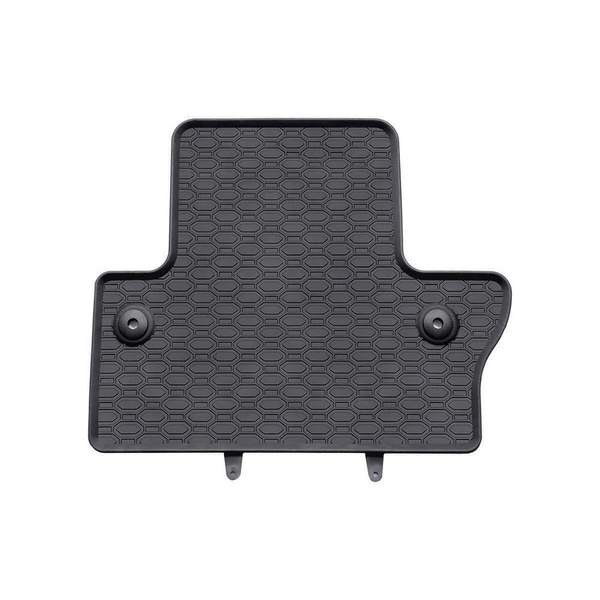 Tapis de sol en caoutchouc adapté pour Volvo S60 II Berline (2010-2019) - tapis de voiture - noir - 4 pcs.