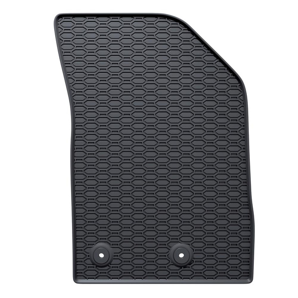 Tapis de sol en caoutchouc adapté pour Fiat Tipo Hayon, Break (2016-....) - tapis de voiture - noir - 4 pcs.