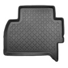 Tapis de sol en TPE adapté pour Volkswagen Amarok I Pick-Up (08.2010-05.2020) - cabine double - tapis de voiture - noir