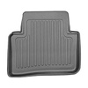 Tapis de sol en TPE adapté pour Mercedes-Benz Classe C W206 Berline, Break (06.2021-....) - tapis de voiture - noir