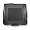 Tapis de coffre adapté pour Ford Mondeo V Break (01.2015-04.2022) - bac de coffre - protection de coffre voiture - avec roue de secours à usage temporaire ou kit de réparation