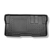 Tapis de coffre adapté pour Opel Zafira-e Life Monospace (11.2020-....) - bac de coffre - protection de coffre voiture - version pour le transport de passagers (break / tour); derriere 3e rangée de sieges; L2 (empattement long)