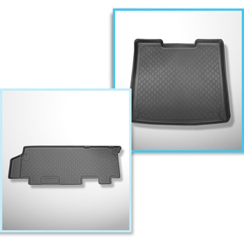 Kit tapis de coffre et tapis de voiture TPE pour: Volkswagen Caravelle T6, T6.1 