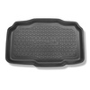 Tapis de coffre adapté pour Opel Meriva B Monospace (03.2010-06.2017) - bac de coffre - protection de coffre voiture - coffre inférieur