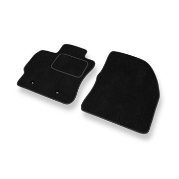 Tapis de Sol Velours adapté pour Toyota Verso (2009-2018) - Premium tapis de voiture - noir