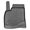 Kit tapis de coffre et tapis de voiture TPE pour: Tesla Model S Liftback (07.2012-03.2015)