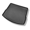Tapis de coffre adapté pour Porsche Macan SUV (03.2014-06.2024) - bac de coffre - protection de coffre voiture - aussi pour les modèles avec des rails de fixation