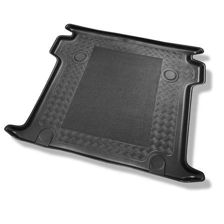 Tapis de coffre adapté pour Opel Combo D Van (2012-12.2017) - bac de coffre - protection de coffre voiture - 5 places; L2 (empattement long)