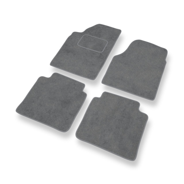Tapis de Sol Velours adapté pour Chrysler Concorde Berline (1997-2004) - Premium tapis de voiture - gris