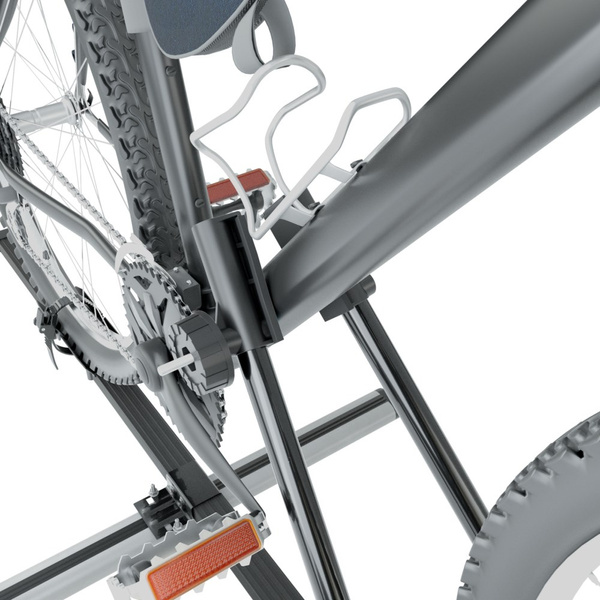 3x Porte-vélo de toit en acier - 3xM-04