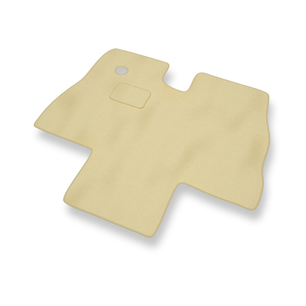 Tapis de Sol Velours adapté pour Peugeot Boxer I Van (1994-2006) - Premium tapis de voiture - beige